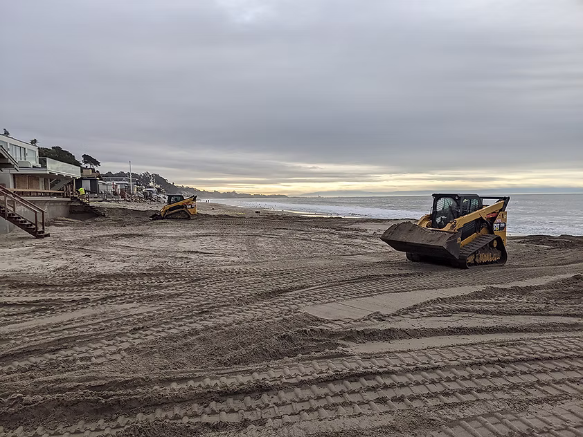 Beach Cleanup — Emergency Response, Aptos, CA